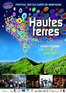 Affiche du festival des hautes terres 2011